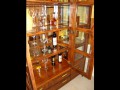 Витрина 4-х дверная Фримонт (Массив дерева, классика) купить в Москве
