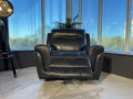 Кресло Глейшер (Реклайнер, Натуральная кожа) каталог мебели с ценами